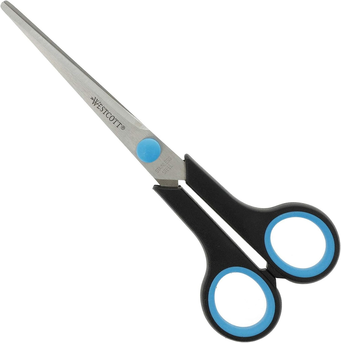 Life Cleaning & Hygiene Supplies - Easy - / Softgrip Scissors, Plastic Handle, 17.4 cm - Life Cleaning & Hygiene Supplies - E - 30271 00