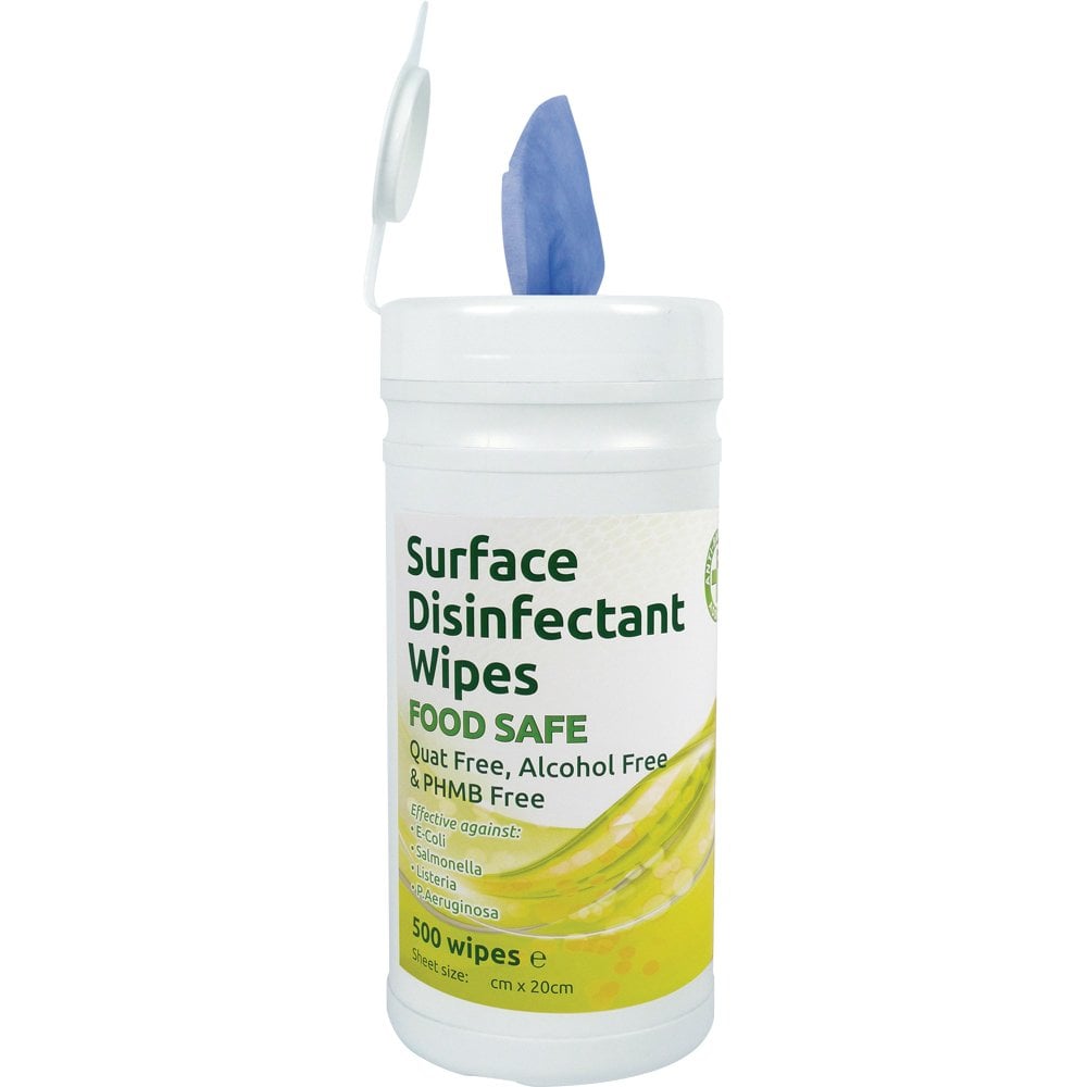 EcoTech - Ecotech Food Safe Disinfectant Wipes - Life Cleaning & Hygiene Supplies - ETSD200QF