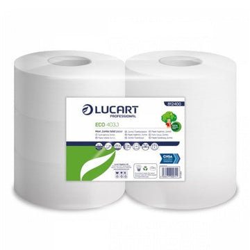 Enigma - Enigma Maxi Jumbo Toilet Roll 400m x 86mm 3" Core 812400 - Life Cleaning & Hygiene Supplies - JWH403