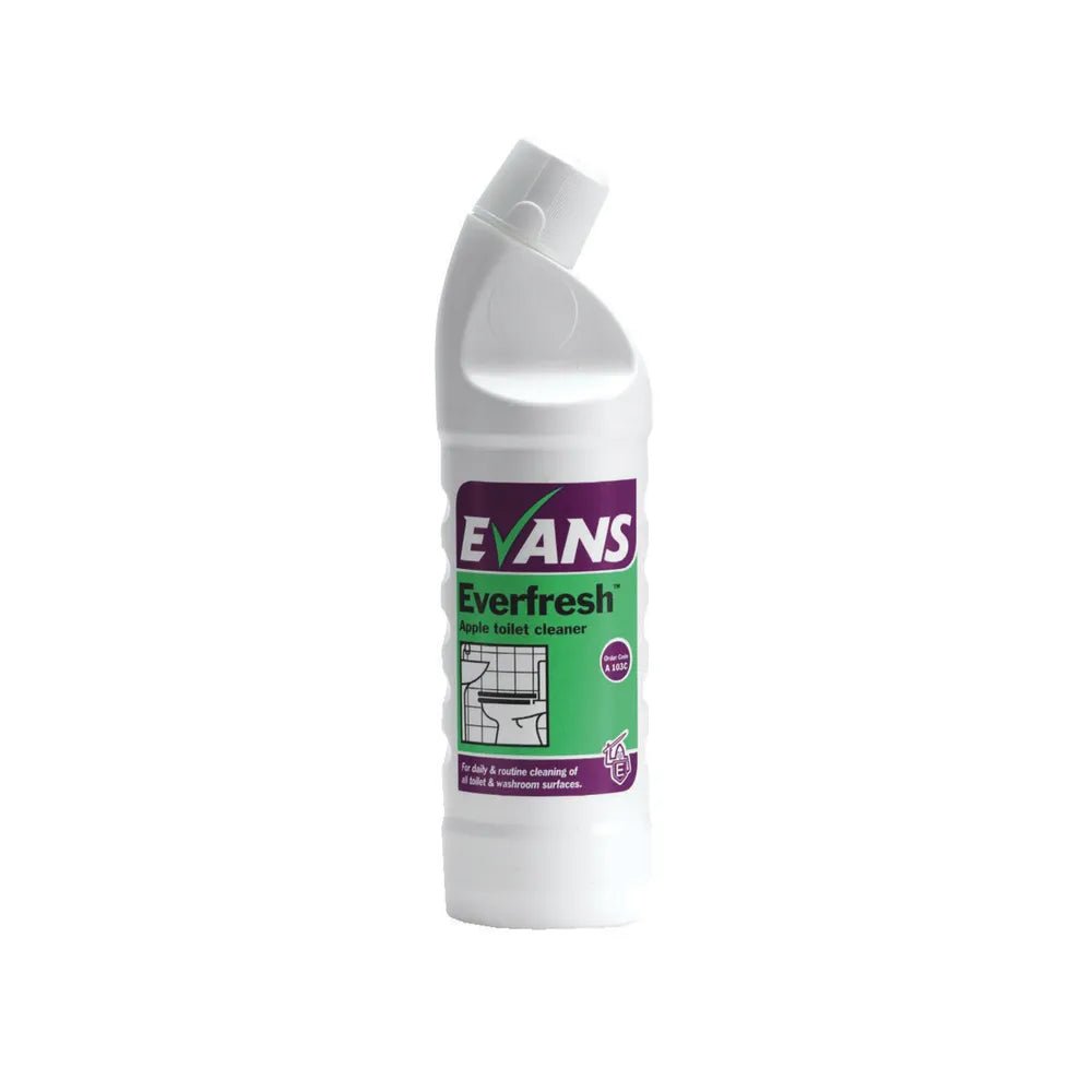 Evans - Evans Everfresh Apple Toilet Cleaner 1 Litre - Life Cleaning & Hygiene Supplies - VA00137
