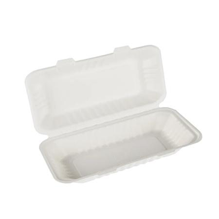Dispo - Extra Large Bagasse Fish & Chips Box - Life Cleaning & Hygiene Supplies - 91026