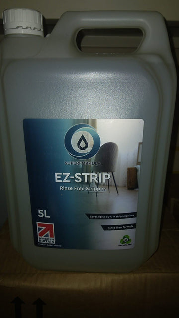 Anglian Chemicals - EZ - Strip Rinse Free Stripper 5L - Life Cleaning & Hygiene Supplies - 60100C