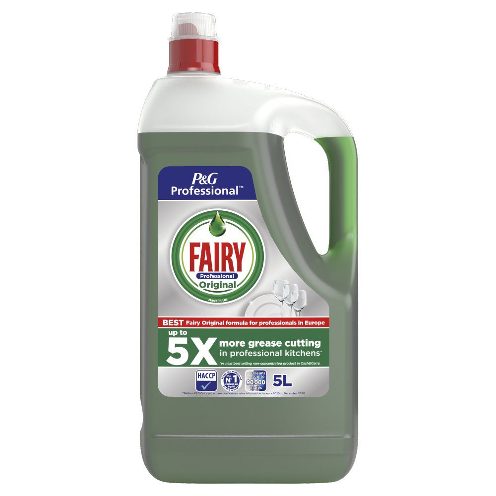Fairy - Fairy Professional 5 Litre Washing Up Liquid - Life Cleaning & Hygiene Supplies - 4.0156E+12