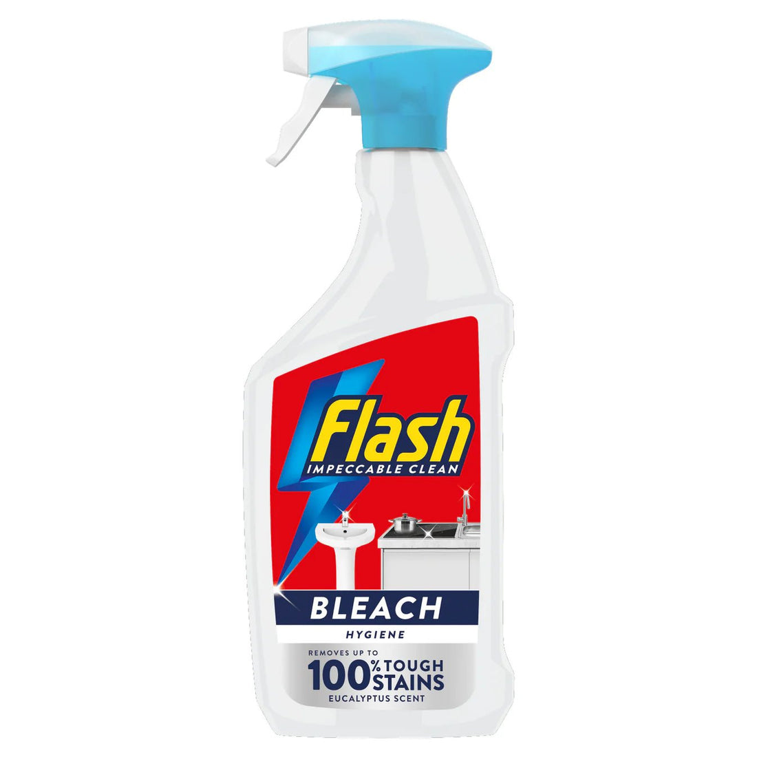 Flash - Flash Bleach 800ml - Life Cleaning & Hygiene Supplies - 100T - Y4W9