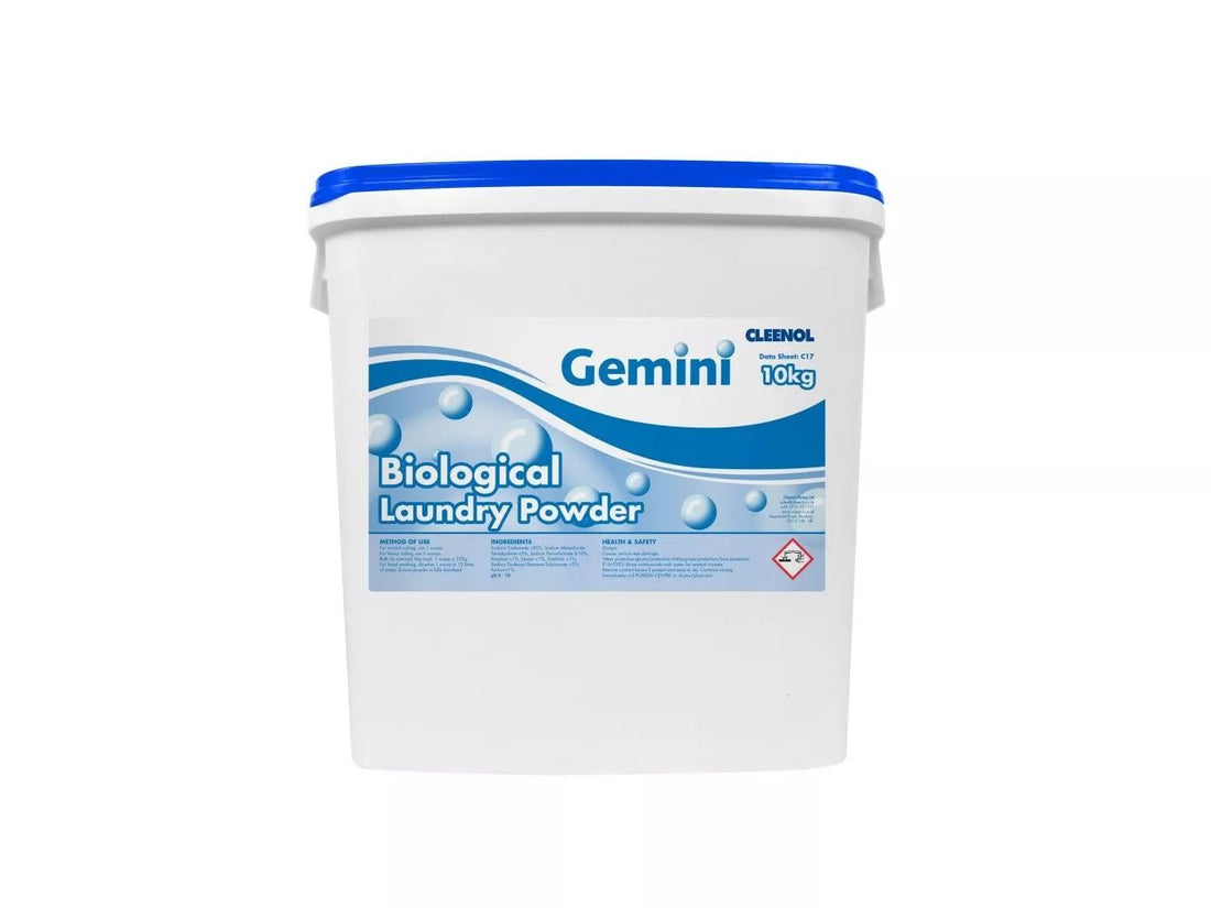 Cleenol - Gemini Bio Laundry Powder 10Kg - Life Cleaning & Hygiene Supplies - 31118