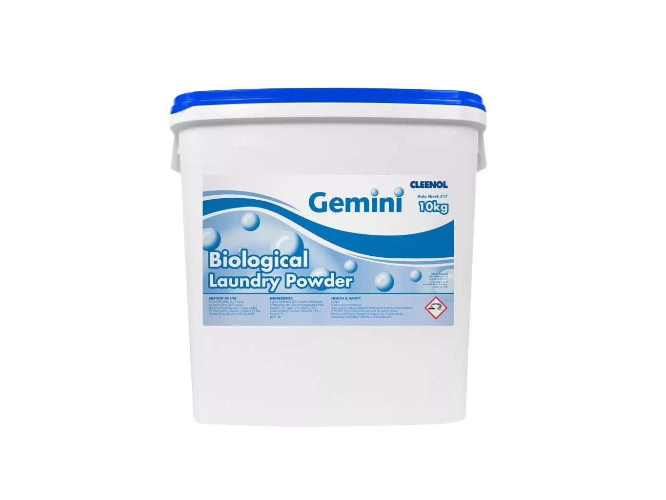 Cleenol - Gemini Bio Laundry Powder 10Kg - Life Cleaning & Hygiene Supplies - 31118