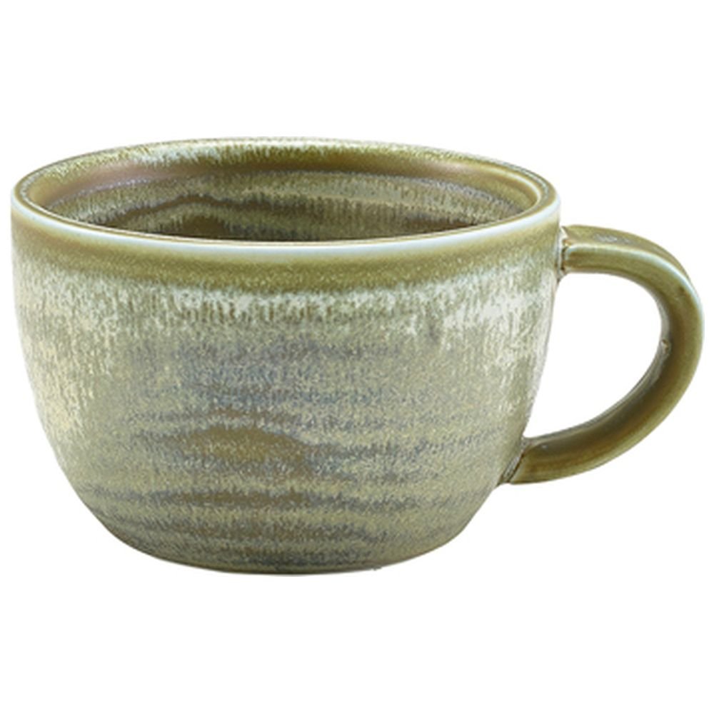 Genware - Genware Terra Porcelain Matt Grey Coffee Cup 22cl/7.75oz - Life Cleaning & Hygiene Supplies - CUP - PMG23