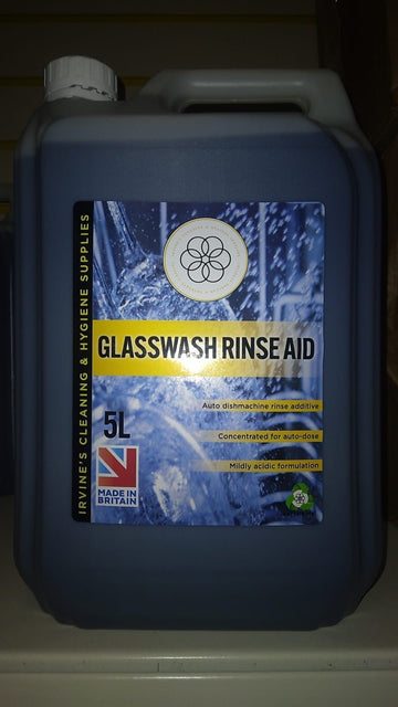 Irvines - Glasswash Rinse Aid 5L - Life Cleaning & Hygiene Supplies - 61500COIRVINES