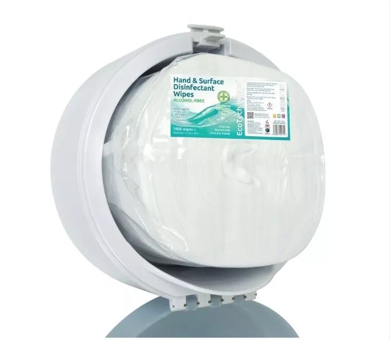 Ecotech - Hand & Surface Disinfectant Wipes Alcohol Free Refill Bag (4 Bags x 1000) - Life Cleaning & Hygiene Supplies - RFHSD1000AF