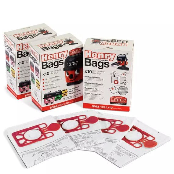 Henry - Henry Genuine Dust Bags 3x10 - Life Cleaning & Hygiene Supplies - 5028965763650