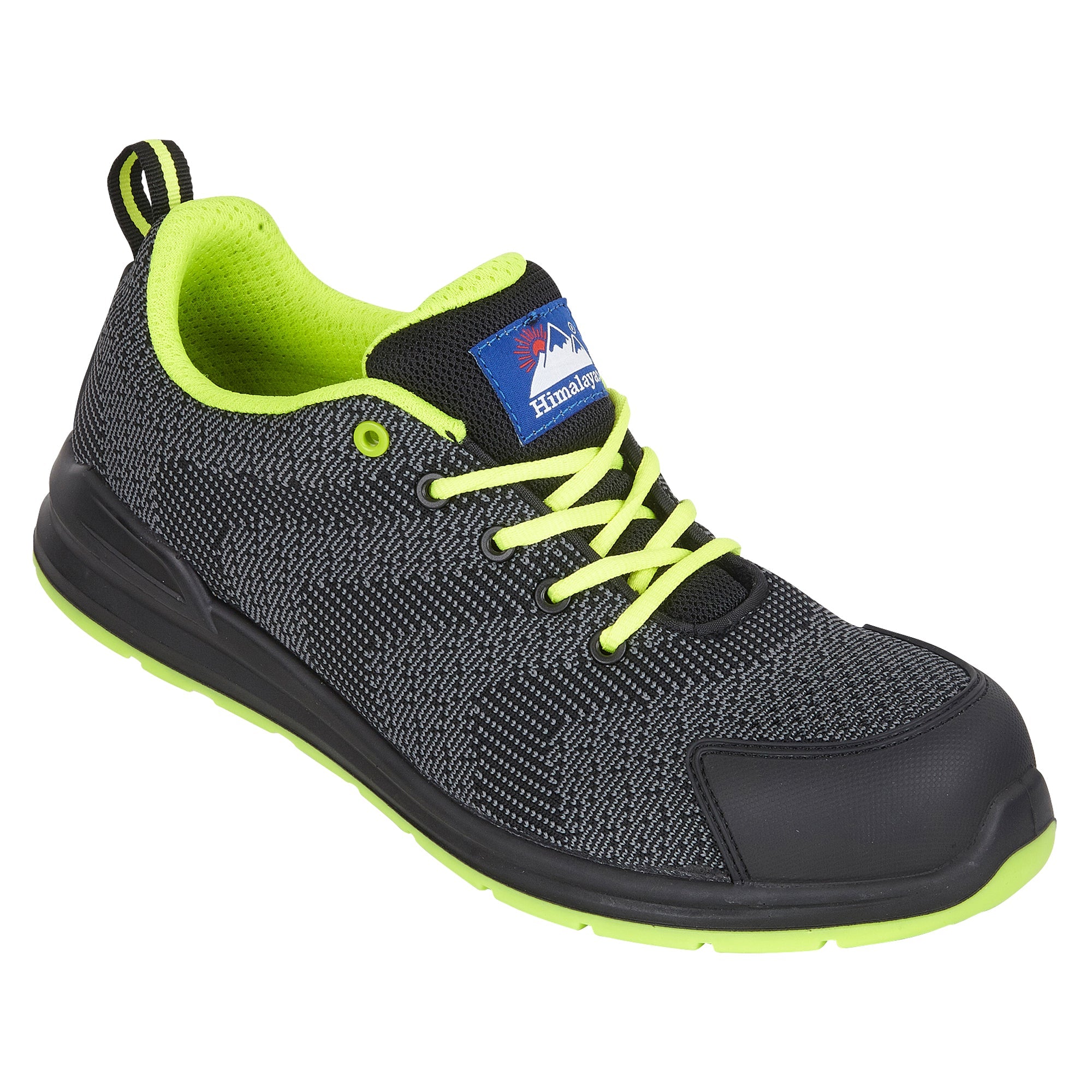 Himalayan - Himalayan Black Metal Free S1P/SRC Fly Knit Trainer S 10.5/45 - Life Cleaning & Hygiene Supplies - 4341/105
