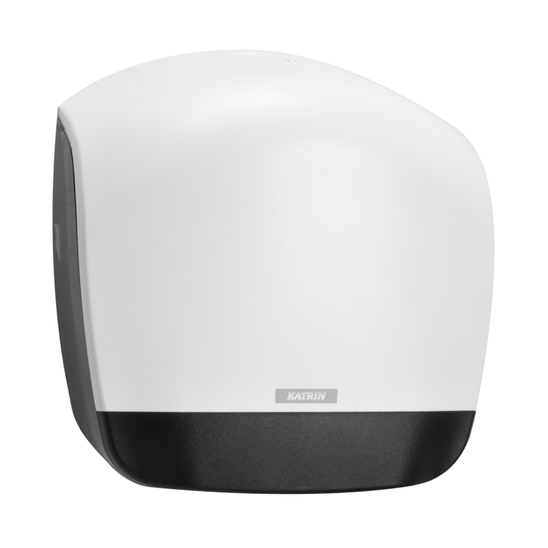 Katrin - Inclusive Gigant Toilet Roll Dispenser White - Life Cleaning & Hygiene Supplies - L - 90083