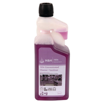 Innuscience - Innuscience H&H Cleaner & Sanitiser 1 Litre - Life Cleaning & Hygiene Supplies - 033808S