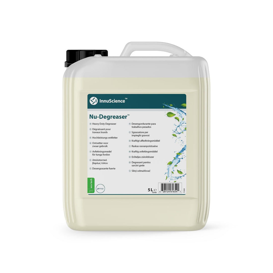 Innuscience - Innuscience Nu - Degreaser - 5 Litre - Life Cleaning & Hygiene Supplies - 12103