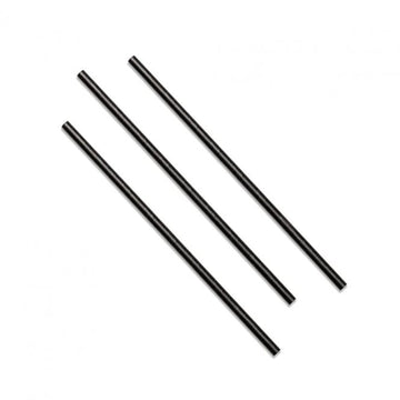 Green Planet - Jumbo Paper Straws ‚Äì Black (200 x 6mm / 8‚Äù) - Life Cleaning & Hygiene Supplies - MB12300/250