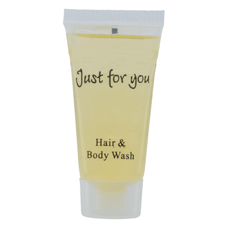Just For You - Just for You Hair & Body Wash - 20ml Tubes - Life Cleaning & Hygiene Supplies - J4U0003