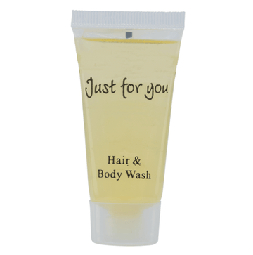 Just For You - Just for You Hair & Body Wash - 20ml Tubes - Life Cleaning & Hygiene Supplies - J4U0003