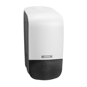 Katrin - Katrin 500ml Plastic Soap Dispenser White - Life Cleaning & Hygiene Supplies - 77335