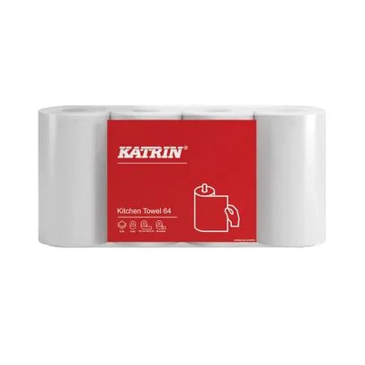 Katrin - Katrin Classic Kitchen Roll 50 Sheet (Pack of 32) - Life Cleaning & Hygiene Supplies - 47789