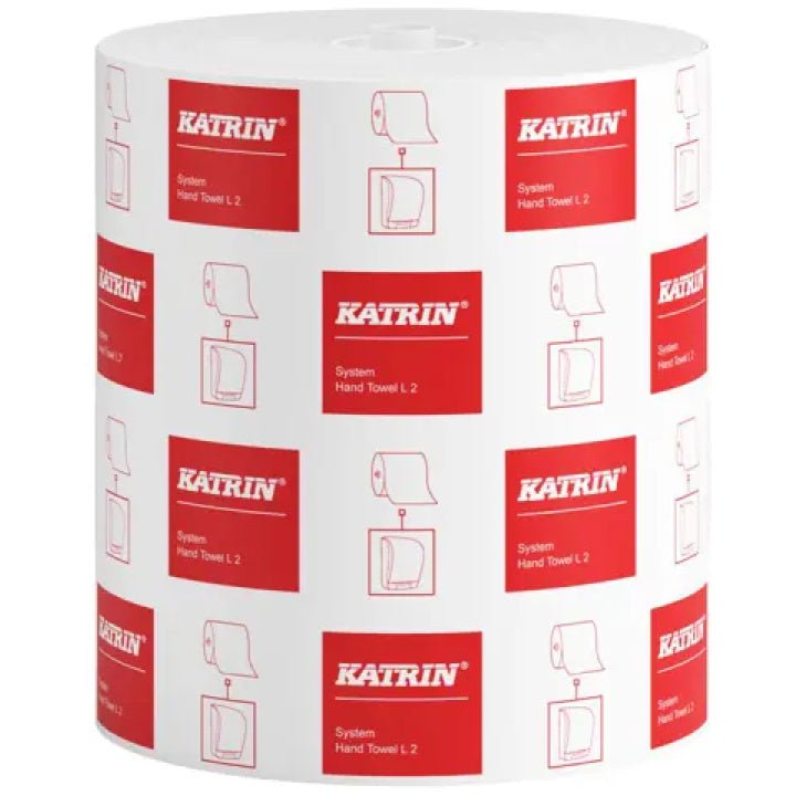 Katrin - Katrin Classic System Towel L White 2 Ply - Life Cleaning & Hygiene Supplies - 460232