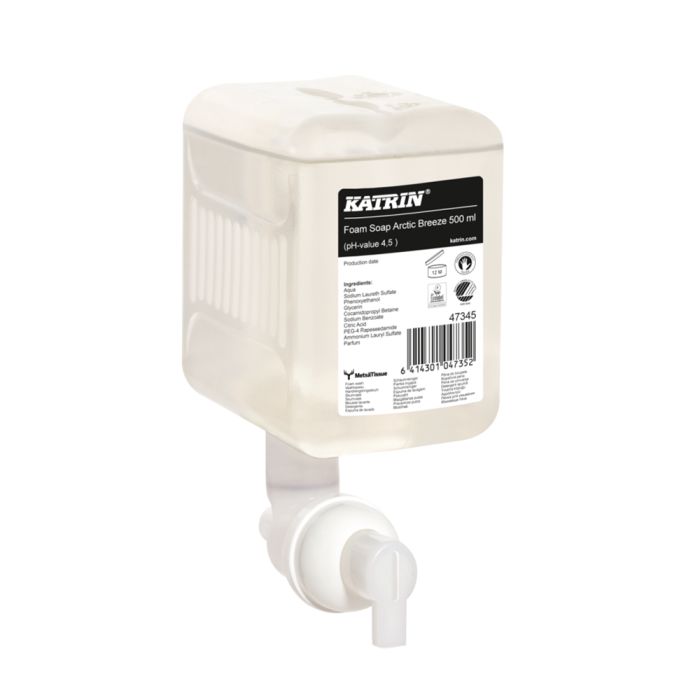 Katrin - Katrin Foam Soap 500ml Arctic Breeze - Life Cleaning & Hygiene Supplies - 47345