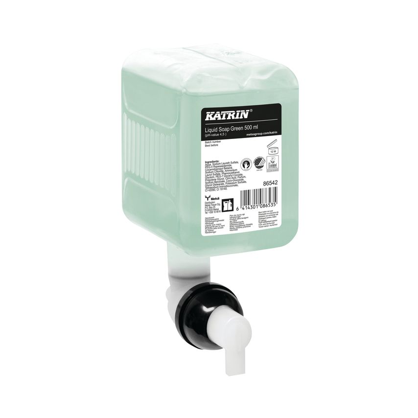 Katrin - Katrin Foam Soap Green 500ml - Life Cleaning & Hygiene Supplies - 86481