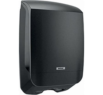 Katrin - Katrin Folded Paper Hand Towel Dispenser - Black - Life Cleaning & Hygiene Supplies - 88966