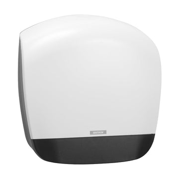 Katrin - Katrin Inclusive Mini Jumbo Toilet Roll Dispenser White - Life Cleaning & Hygiene Supplies - 90069