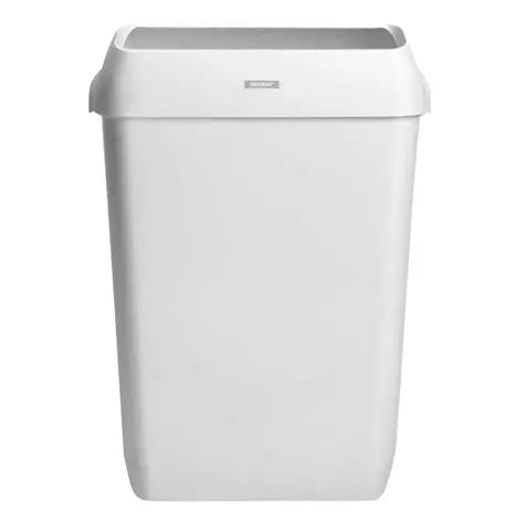 Katrin - Katrin Inclusive Waste Bin with Lid 50 Litre White - Life Cleaning & Hygiene Supplies - 91912