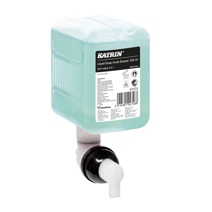 Katrin - Katrin Liquid Soap 500ml Arctic Breeze - Life Cleaning & Hygiene Supplies - 47475