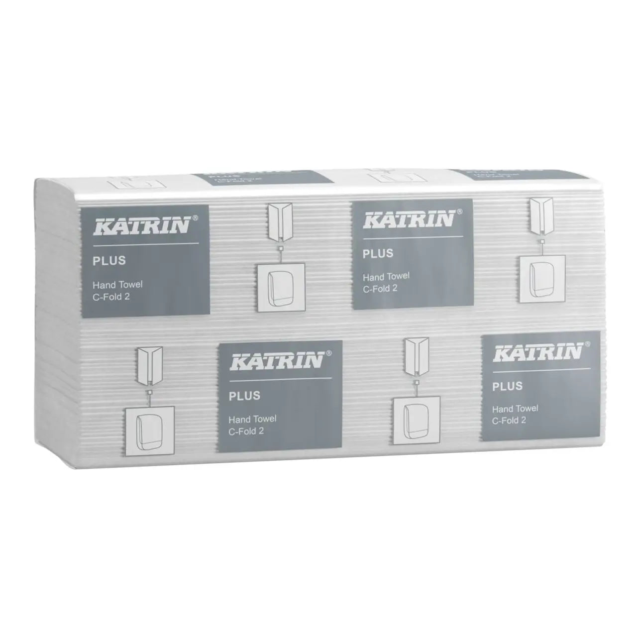 Katrin - Katrin Plus C - fold Paper Towels 100 Sheets 2 - Ply - Life Cleaning & Hygiene Supplies - 230428