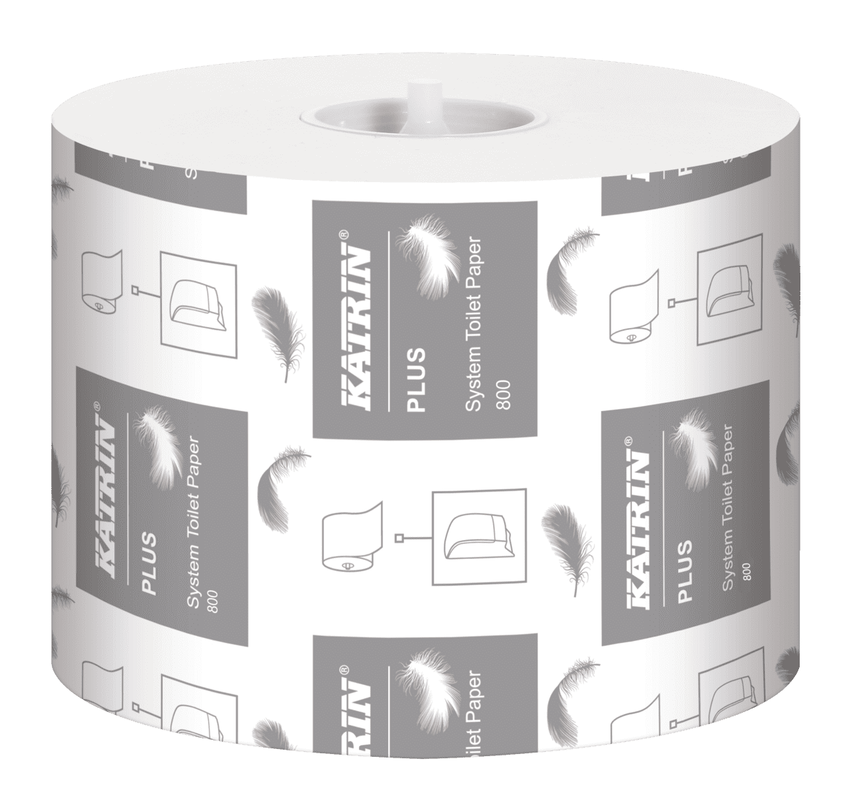 Katrin - Katrin Plus System Toilet Paper 800 2ply - Life Cleaning & Hygiene Supplies - 66940