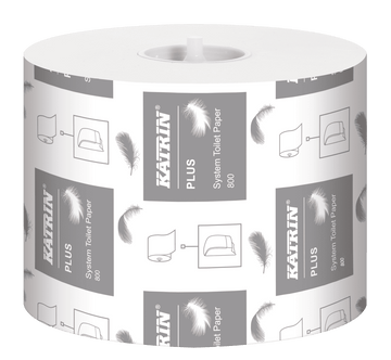 Katrin - Katrin Plus System Toilet Paper 800 2ply - Life Cleaning & Hygiene Supplies - 66940
