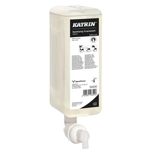 Katrin - Katrin Sanitizing Foam Wash 1000ml - Life Cleaning & Hygiene Supplies - 33430