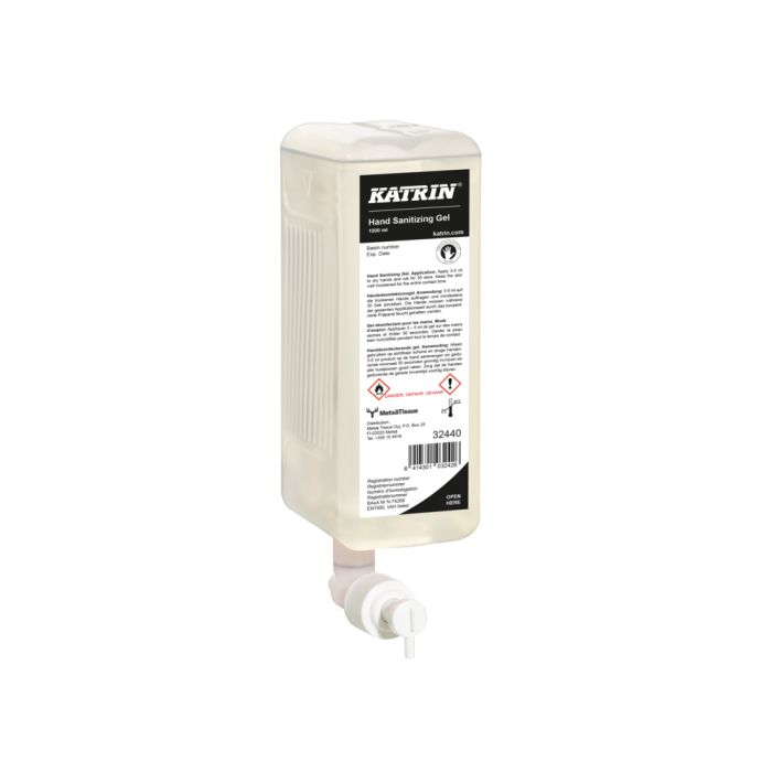 Katrin - Katrin Sanitizing Hand Gel 1 Litre - Life Cleaning & Hygiene Supplies - 32440