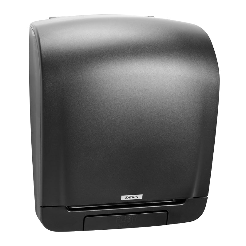 Katrin - Katrin System Towel Dispenser Black - Life Cleaning & Hygiene Supplies - 92025