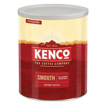 Kenco - Kenco Instant Coffee Tin Ground Smooth Medium - Life Cleaning & Hygiene Supplies - NWT070