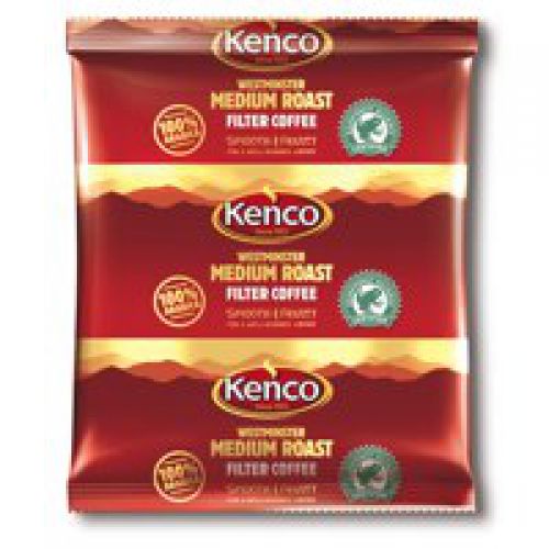 Kenco - Kenco Westminster Medium Roast Filter Coffee 3 Pint per 60g Sachet (Pack 50) - Life Cleaning & Hygiene Supplies - NWT074