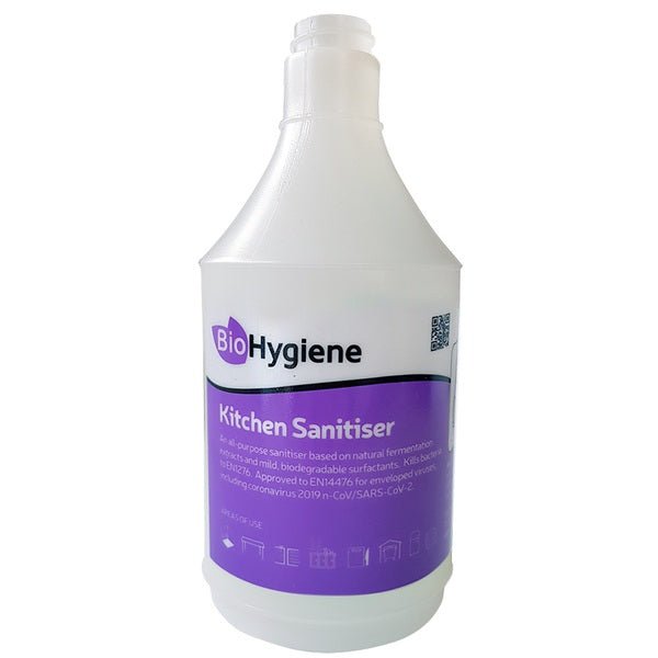 BioHygiene - Kitchen Sanitiser Spray Bottle 750ml Empty - Life Cleaning & Hygiene Supplies - BH240