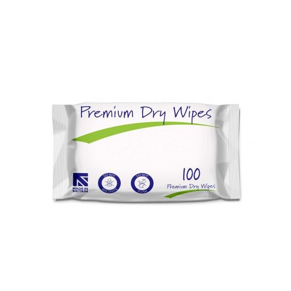 Life Cleaning & Hygiene Supplies - Large Patient Wipes 28 x 28cm Pack of 100 - Life Cleaning & Hygiene Supplies - 613517