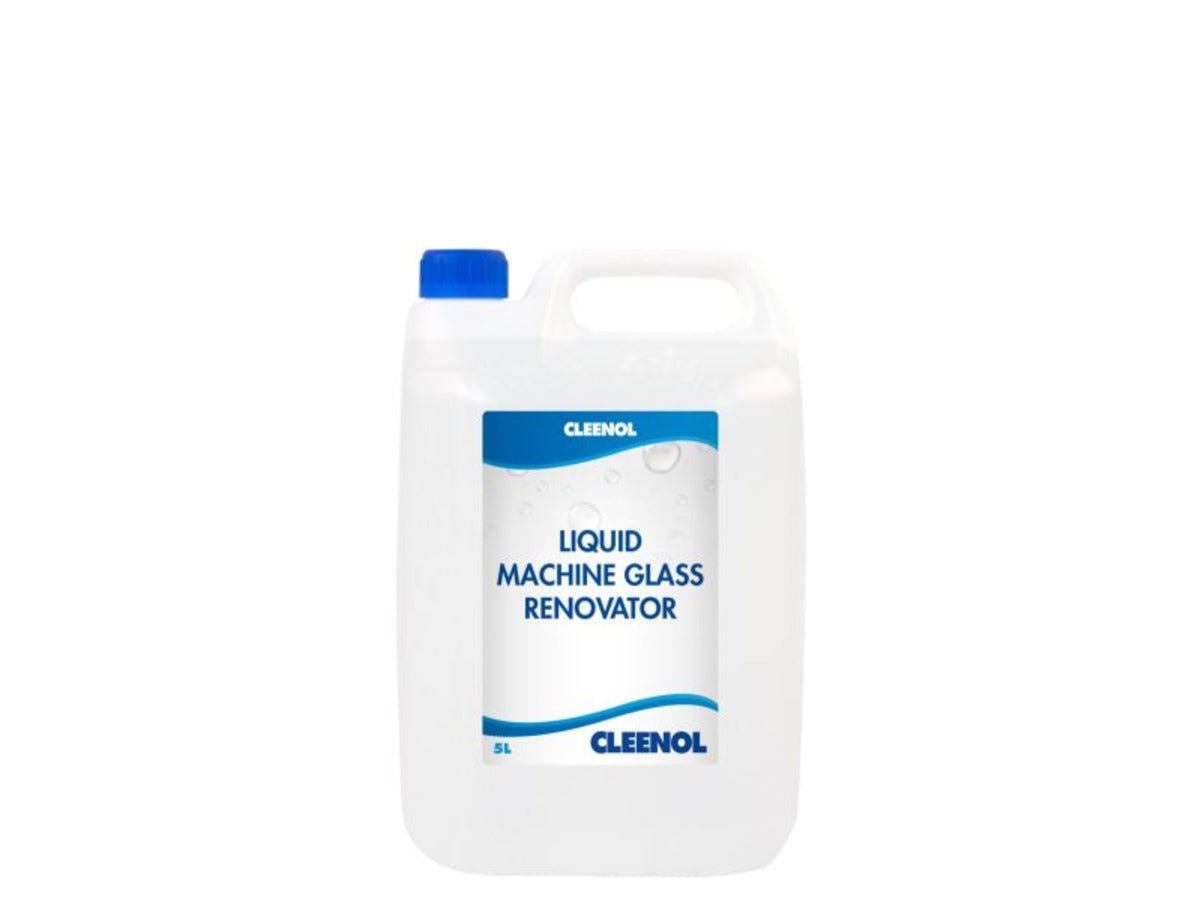 Cleenol - Liquid Machine Glass Renovator 5L 010 - Life Cleaning & Hygiene Supplies - OSM - GRL - 2X5