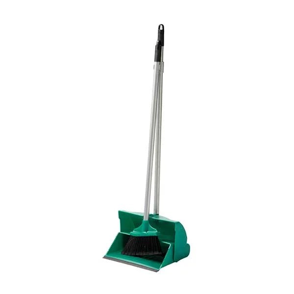 Ramon Hygiene - Lobby Dust Pan & Broom Set Yellow - Life Cleaning & Hygiene Supplies - HB24Y