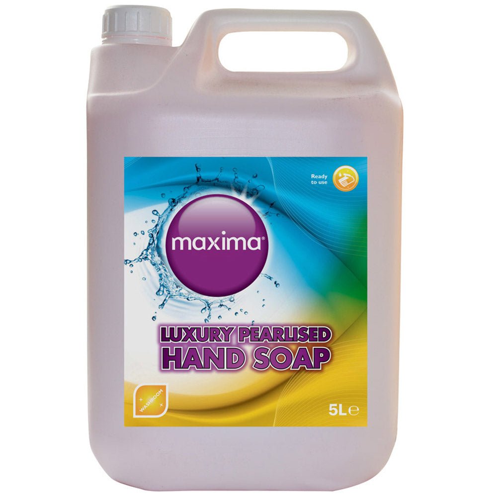 Maxima - Luxury Pearlised Hand Soap 5L - Life Cleaning & Hygiene Supplies - MAX10501