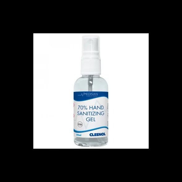Medisan - Medisan 70% Hand Sanitizing Gel 50ML - Life Cleaning & Hygiene Supplies - 77159