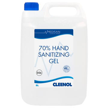Medisan - Medisan 70% Hand Sanitizing Gel 5L - Life Cleaning & Hygiene Supplies - 77123