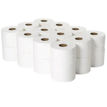 Sirus - Micro Mini Toilet Roll 2ply 120 Meter (Pack of 24) - Life Cleaning & Hygiene Supplies - MM120R