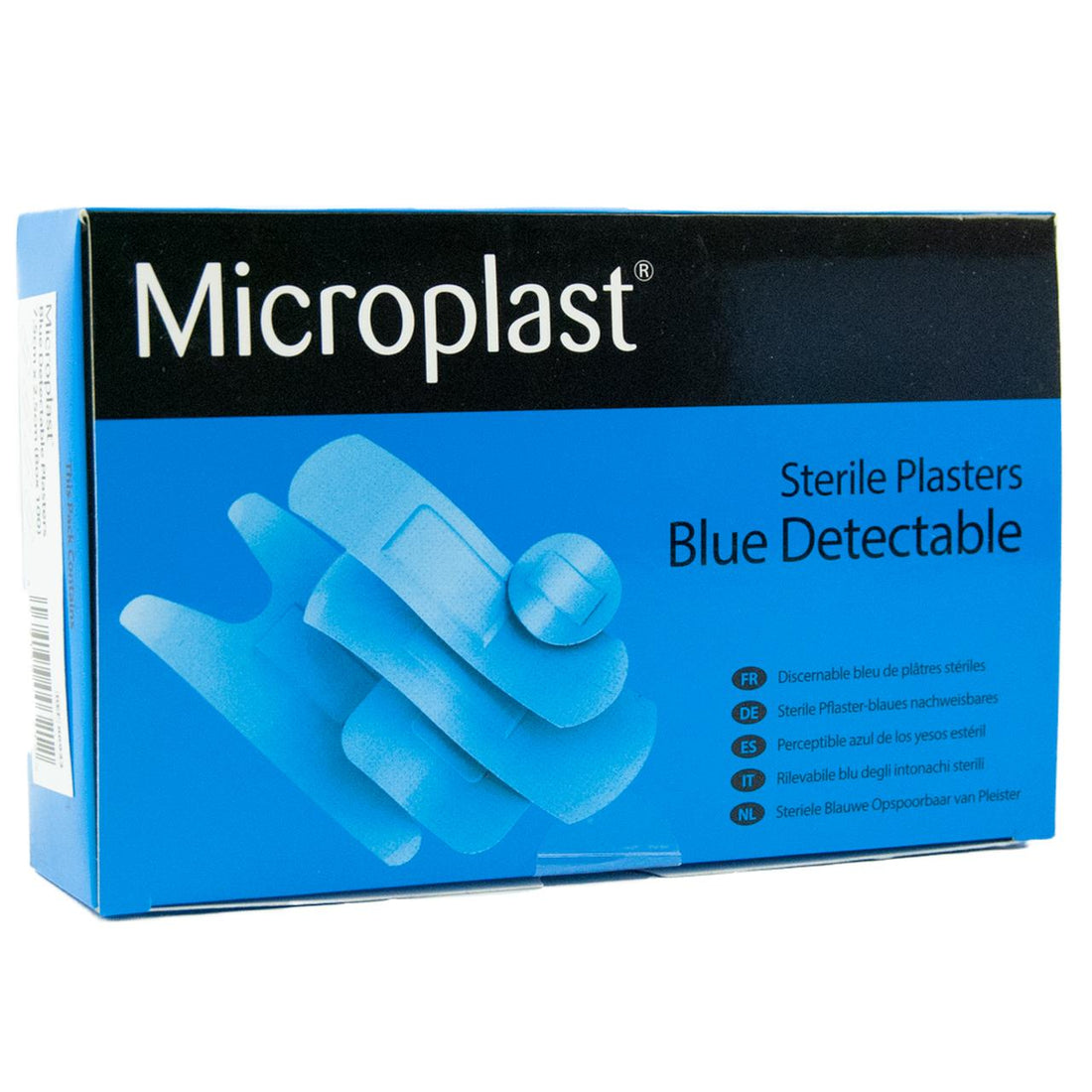 Microplast - Microplast Blue Detectable Assorted Plasters - Life Cleaning & Hygiene Supplies - 86931