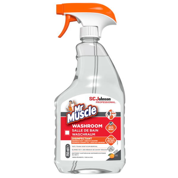 Mr Muscle - MR Muscle Washroom Disinfectant 750ml - Life Cleaning & Hygiene Supplies - 10999316