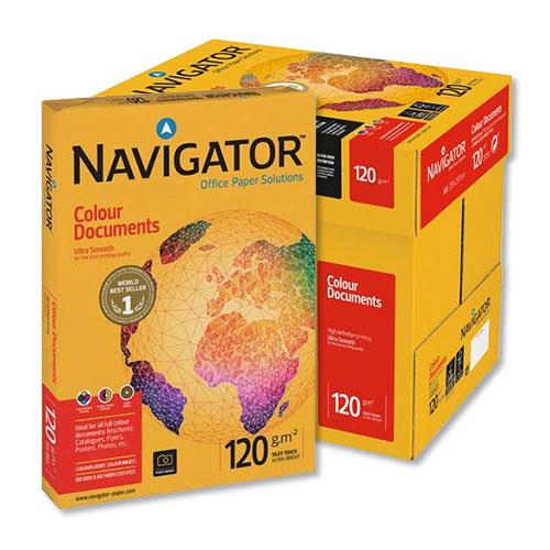 Navigator - Navigator FSC Colour Document A4 120gsm White - Life Cleaning & Hygiene Supplies - 362038