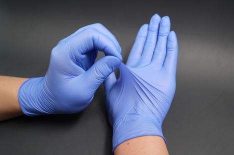 Hydi - Nitrile Powder Free Examination Gloves - Blue - S - Life Cleaning & Hygiene Supplies - 4040